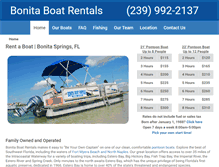 Tablet Screenshot of bonitaboatrentals.com